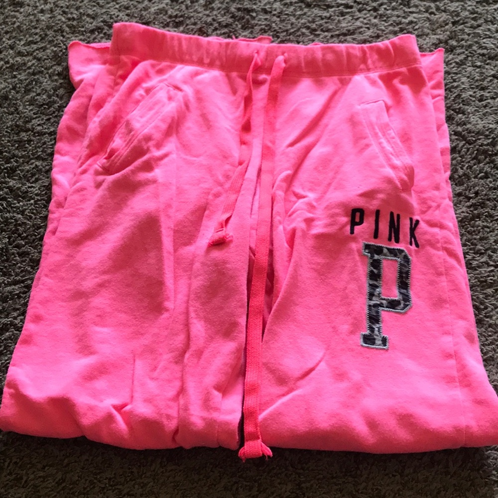 pink PINK sweats
